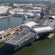 The USS Gerald Ford remains under construction in this November 2016 photo. Photo credit: AP